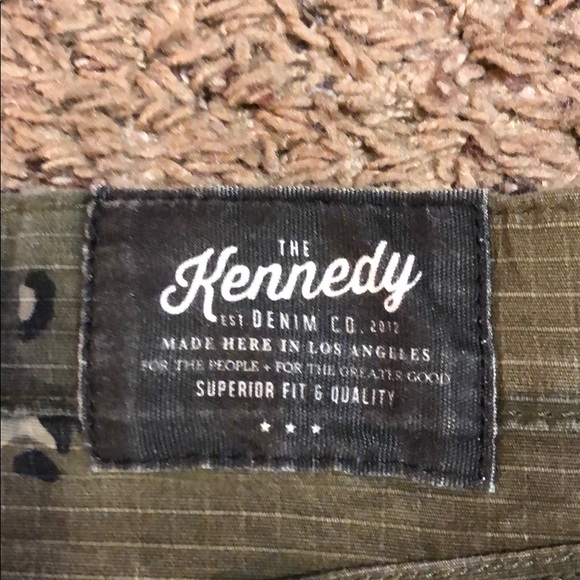 Camouflage ripstop khaki pants - Picture 2 of 5